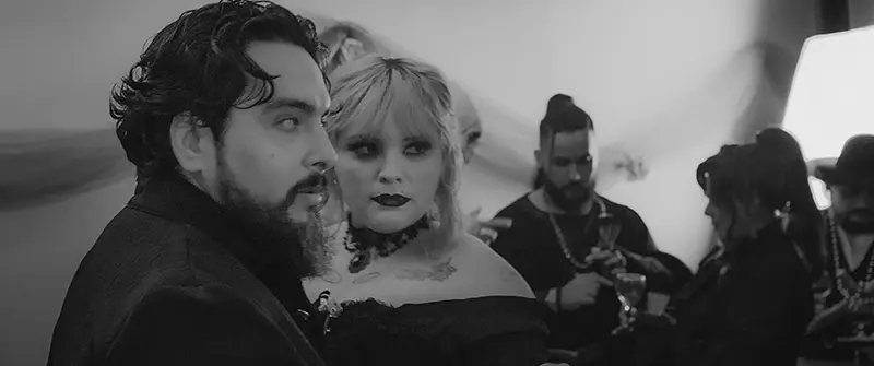 Participantes en un LARP de Vampiro en vivo