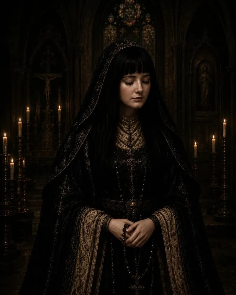 Retrato de la Priora Cecilia Juliana Baffo Caratino