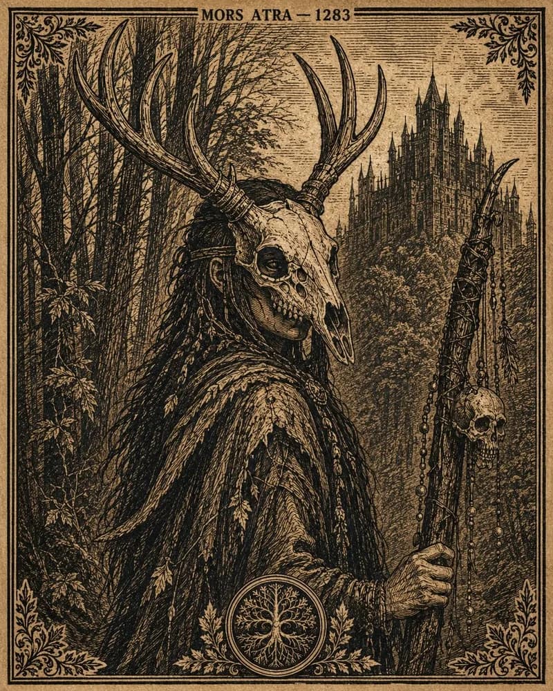 Retrato de Vesperta, la Dama del Bosque